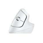 Imagen del ratón ergonómico Logitech Lift for Business, diseñado para uso prolongado en entornos empresariales, SKU 910-006496