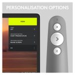 Presentador inalámbrico Logitech R500, control remoto para presentaciones con SKU 910-006520