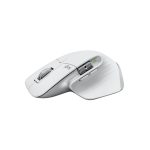 Vista frontal del ratón Logitech MX Master 3S ergonómico y avanzado con botones personalizables, SKU 910-006560