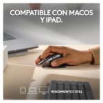 Logitech 910-006571 ratón para oficina, mano derecha, Bluetooth, sensor Laser y 8000 DPI