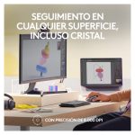 Logitech 910-006571 ratón para oficina, mano derecha, Bluetooth, sensor Laser y 8000 DPI