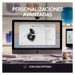 Logitech 910-006571 ratón para oficina, mano derecha, Bluetooth, sensor Laser y 8000 DPI