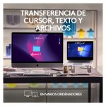 Logitech 910-006571 ratón para oficina, mano derecha, Bluetooth, sensor Laser y 8000 DPI