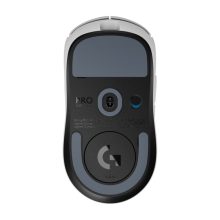 Vista del ratón inalámbrico Logitech G PRO X SUPERLIGHT 2 con alta precisión y diseño ergonómico, SKU 910-006639