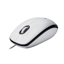 Logitech ratón M100, diseño ergonómico con sensor óptico de alta precisión y SKU 910-006764
