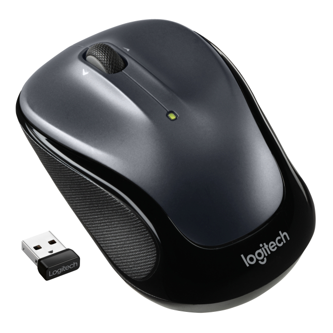 Ratón Logitech M325s para viajes, ambidextro e inalámbrico Logitech M325s, un ratón ambidextro inalámbrico con tecnología óptica y 1000 DPI, SKU 910-006812
