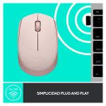 Logitech M171 ratón inalámbrico, conexión USB, modelo 910-006865