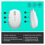 Ratón inalámbrico Logitech M171 con conectividad confiable y diseño ergonómico, SKU 910-006867