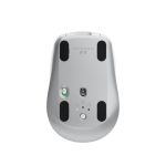 Imagen del Logitech ratón modelo 910-006930, diseñado para uso en oficina, con tecnología RF Wireless y Bluetooth, láser de 8000 DPI, para uso con mano derecha.