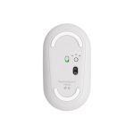 Imagen del ratón para viajes Logitech con SKU 910-007013. Óptico, ambidextro, con conectividad RF Wireless y Bluetooth, 4000 DPI.