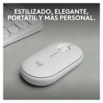 Imagen del ratón para viajes Logitech con SKU 910-007013. Óptico, ambidextro, con conectividad RF Wireless y Bluetooth, 4000 DPI.