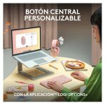 Imagen del ratón para viajes Logitech con SKU 910-007013. Óptico, ambidextro, con conectividad RF Wireless y Bluetooth, 4000 DPI.