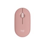 Ratón Logitech 910-007014 para viajes, ambidextro, inalámbrico con RF y Bluetooth, sensor óptico de 4000 DPI