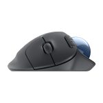 Logitech ERGO M575S ratón ergonómico con trackball inalámbrico, diseño cómodo y conectividad Bluetooth, SKU 910-007029
