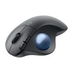 Logitech ERGO M575S ratón ergonómico con trackball inalámbrico, diseño cómodo y conectividad Bluetooth, SKU 910-007029