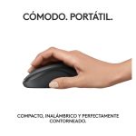 Ratón Wireless Logitech M240 Silent con clic silencioso y SKU 910-007119, ideal para trabajar en ambientes tranquilos.