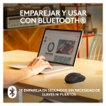 Ratón Wireless Logitech M240 Silent con clic silencioso y SKU 910-007119, ideal para trabajar en ambientes tranquilos.
