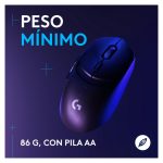 Imagen del Logitech G309, un ratón gaming de alta precisión con el SKU 910-007200