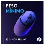 Ratón de juego Logitech G G309 con sensor óptico avanzado, ergonómico y cableado. SKU: 910-007208