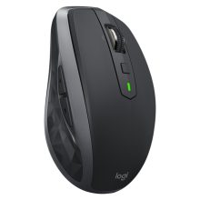 Imagen del Logitech MX Anywhere 2s, un ratón láser Bluetooth con 4000 DPI, ideal para oficina y diseñado para uso en la mano derecha. SKU 910-007230.