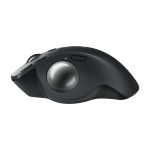Ratón ergonómico Logitech MX Ergo S con diseño vertical, SKU 910-007260, ideal para reducir la fatiga de la muñeca y mejorar la precisión.