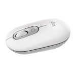 Logitech POP Mouse, color blanco, un ratón inalámbrico Bluetooth con botones programables, clics discretos y tecnología Easy-Switch para usar hasta con 3 dispositivos. SKU: 910-007411