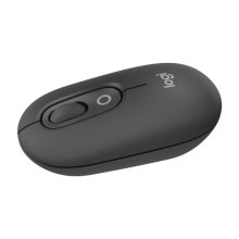 Logitech POP Mouse ratón inalámbrico compacto en grafito con botones programables, clics discretos y tecnología Easy-Switch, SKU 910-007412