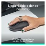 Logitech POP Mouse ratón inalámbrico compacto en grafito con botones programables, clics discretos y tecnología Easy-Switch, SKU 910-007412