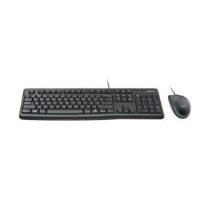 Conjunto de teclado y ratón Logitech MK120, conexión USB, SKU 920-002540