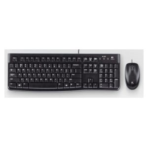 Logitech Desktop MK120 juego de teclado y ratón USB QWERTY portugués en color negro con SKU 920-002547