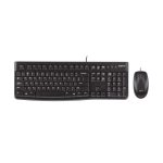 Imagen del combo Logitech MK120, un teclado y ratón con conexión USB y diseño ergonómico SKU 920-002562
