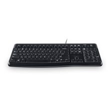 Logitech Keyboard K120 para Business teclado universal USB QWERTZ en negro con SKU 920-002641, ideal para uso empresarial