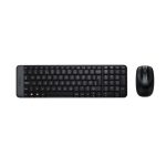 Combo de teclado y ratón inalámbricos Logitech MK220, diseño compacto y eficiente. SKU: 920-003161