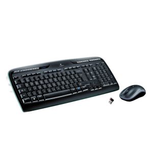 Combo inalámbrico Logitech MK330 incluye teclado QWERTY en español y ratón, color negro y gris. SKU 920-003978