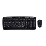 Logitech Wireless Combo MK330, teclado y ratón incluidos, USB, QWERTY Internacional de EE.UU., color negro. SKU: 920-003989.