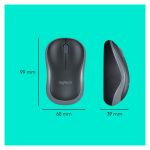 Combo inalámbrico Logitech MK270, incluye teclado y ratón con batería de larga duración. SKU: 920004508