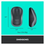 Logitech combo de teclado y mouse inalámbricos modelo MK270, SKU 920-004513. Ideal para uso en oficina y hogar.