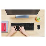 Logitech MK270, conjunto de teclado y ratón inalámbricos con conexión USB confiable, SKU 920-004524