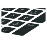 Teclado Logitech K280E Pro para negocios, USB, diseño QWERTY Internacional de EE.UU., color negro. SKU 920-005217