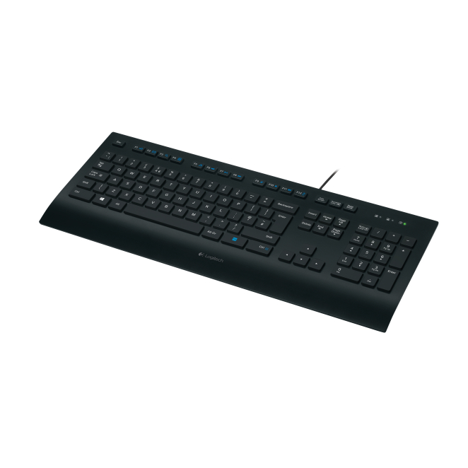 Logitech K280E Pro f/ Business teclado Oficina USB QWERTY Internacional de EE.UU. Negro 1 Logitech K280E Pro teclado oficina imagen general