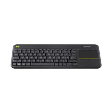 Logitech K400 Plus, teclado inalámbrico con touchpad para navegación fácil, SKU 920-007127