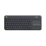 Logitech K400 Plus, teclado inalámbrico con touchpad para navegación fácil, SKU 920-007127