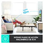Teclado inalámbrico Logitech K400 Plus con touchpad integrado, ideal para control de TV y PC, SKU 920-007137
