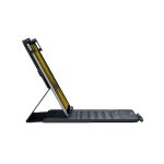 Teclado para móvil Logitech modelo 920-008335 con distribución QWERTY en italiano, conectividad Bluetooth, en color negro; SKU 920-008335