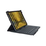 Logitech 920-008341 teclado para móvil QWERTY en diseño Inglés del Reino Unido, Bluetooth, color negro