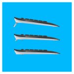 Teclado Logitech 920-008685 con ratón incluido, diseño universal USB, disposición QWERTY Internacional de EE.UU., en color negro y blanco.