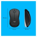 Teclado Logitech 920-008685 con ratón incluido, diseño universal USB, disposición QWERTY Internacional de EE.UU., en color negro y blanco.