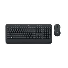 Logitech MK545 ADVANCED combo de teclado y ratón inalámbricos, diseño QWERTZ alemán en color negro. SKU: 920-008889