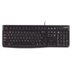 Logitech Keyboard K120 teclado universal USB Hebreo en color negro, SKU 920-008899