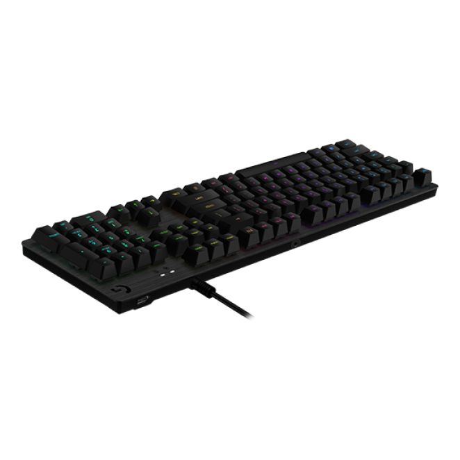 Logitech G 920-008946 teclado Juego USB QWERTY Inglés Carbono 1 Logitech G 920-008946 teclado Juego USB QWERTY Inglés Carbono